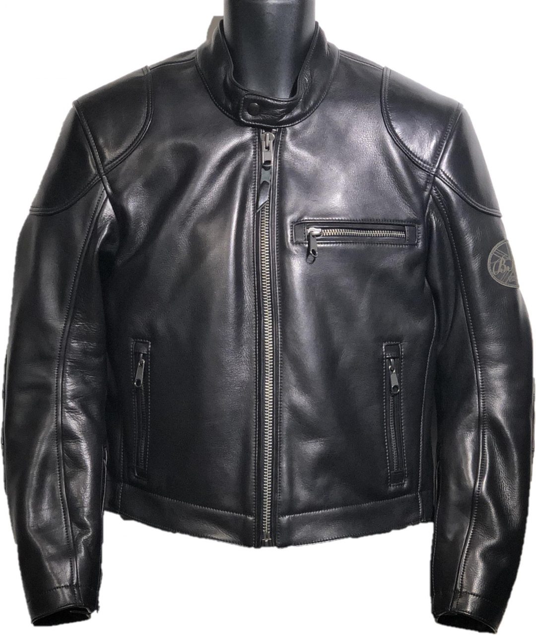 Cafe Racer Jacket (Black) | BKS Leather Shop