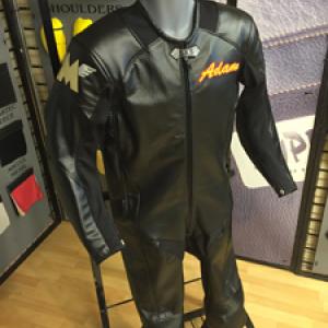 One piece hot sale biker suit